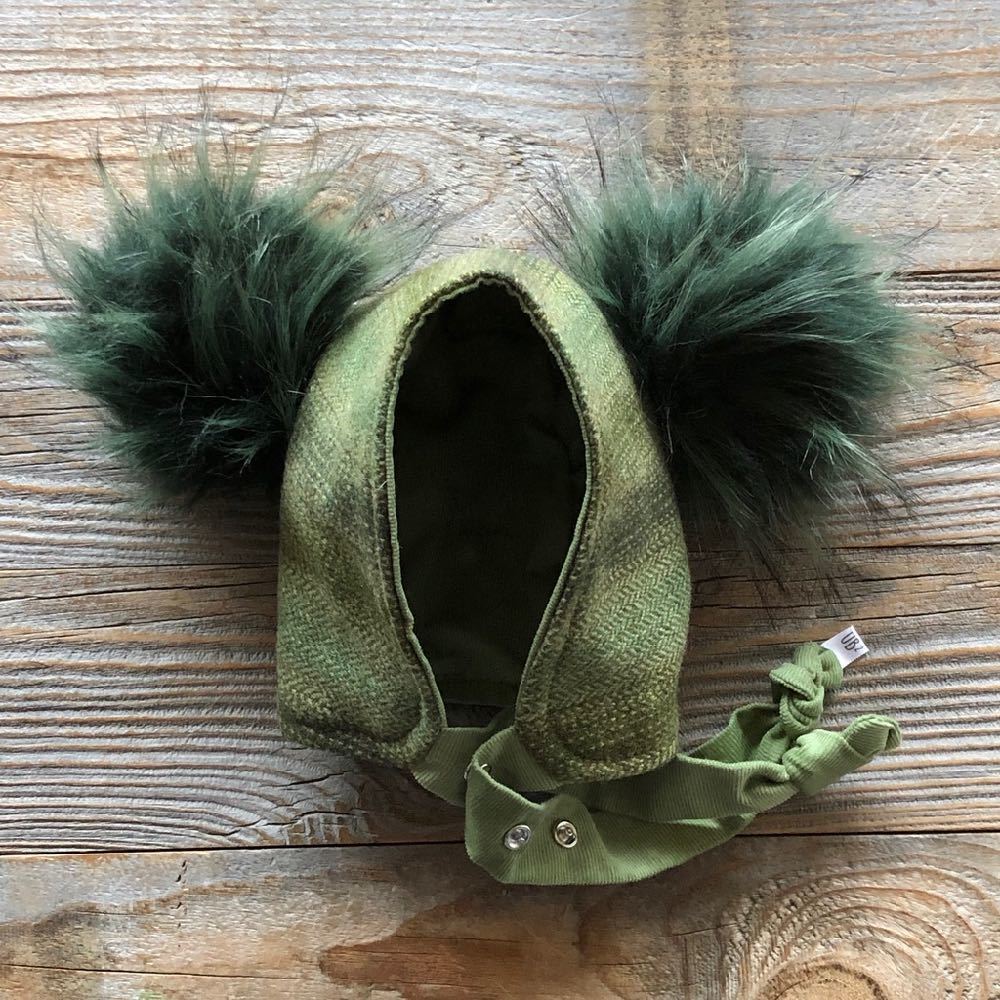Brimless Bonnet in Balsam (add ears or poms) - bebabyco