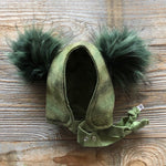 Brimless Bonnet in Balsam (add ears or poms) - bebabyco