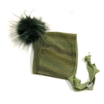 Brimless Bonnet in Balsam (add ears or poms) - bebabyco