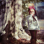 Brimless Bonnet in Garnet (add ears or poms) - bebabyco