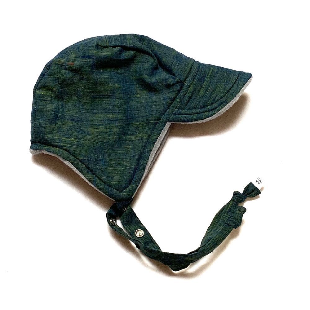 pilot bonnet in Midnight Moonlight winter - bebabyco