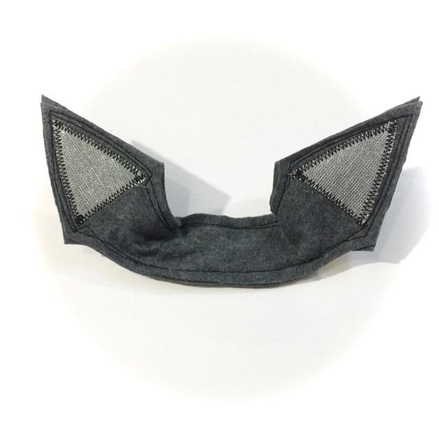 wildthings gray sparkly fox ears - bebabyco