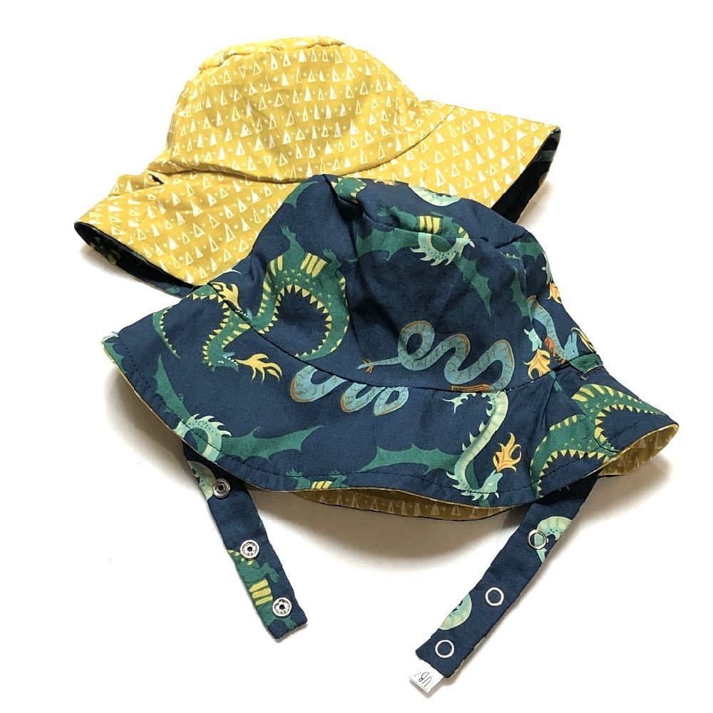 bucket hat in Organic Dragons - bebabyco