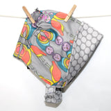 ecoBonnet in organic owlegance - bebabyco